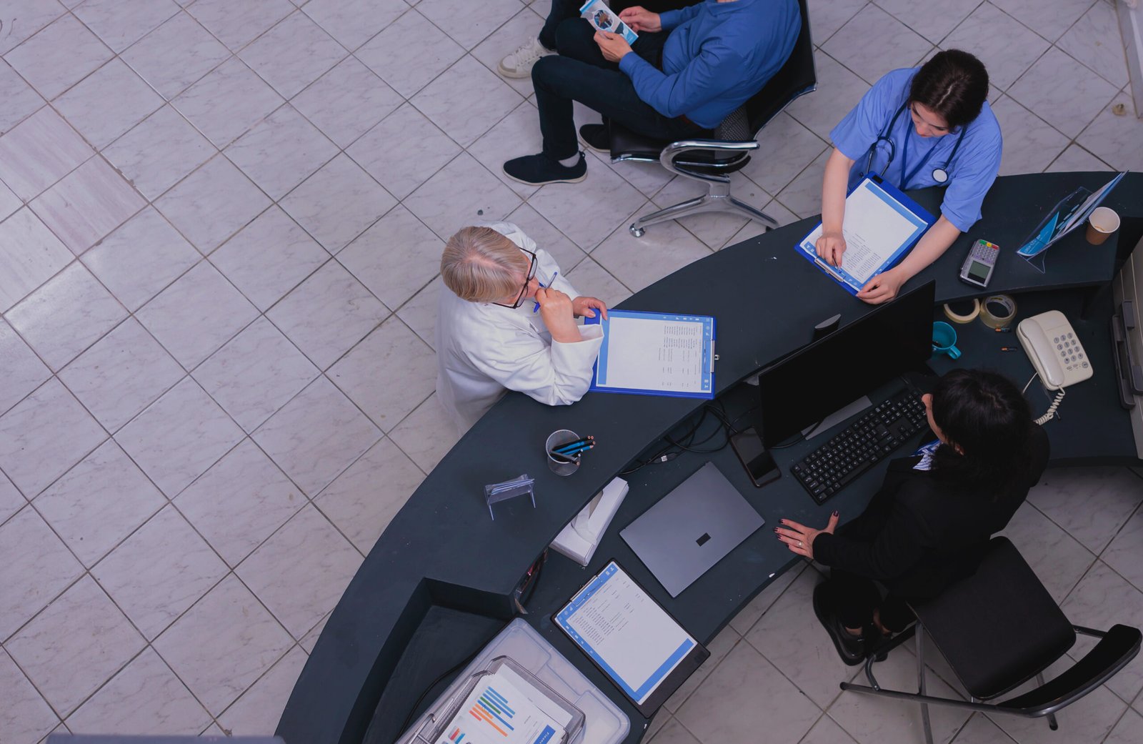 Sala de una empresa del sector de Salud y Atención Medica