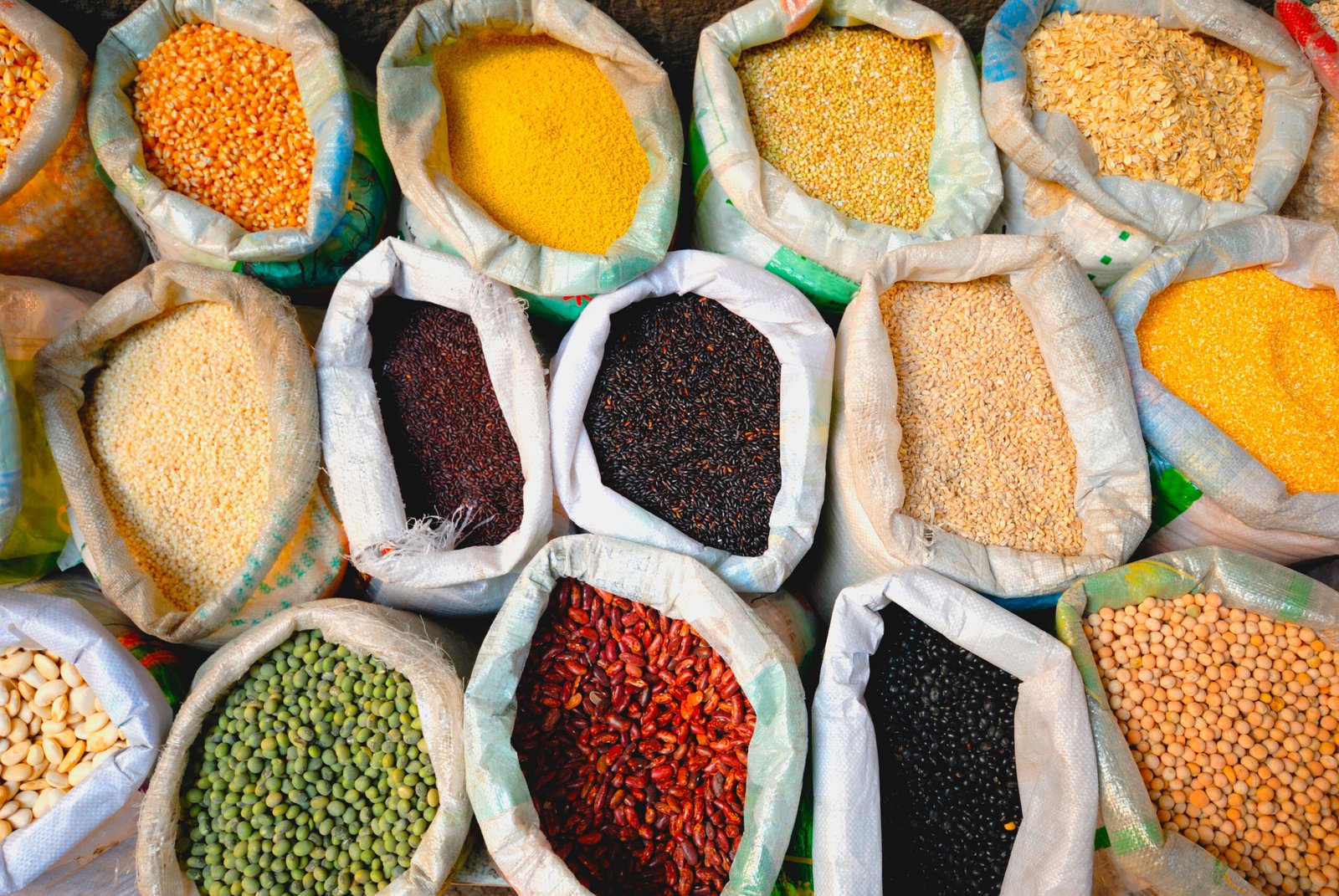 Granos básicos de la industria de Energía y Agricultura